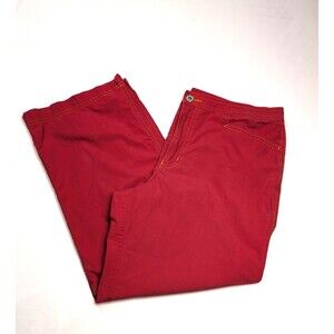 TSUNAMI Women's‎ 10 Red Capri/Cropped Casual Pants
